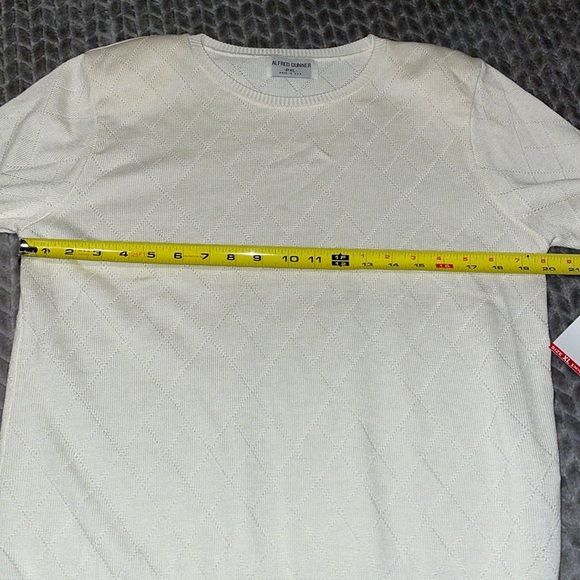 NWT Alfred Dunner Crew Neck Short Sleeve Sweater.  Extra Large Petite.   LXP - Picture 11 of 13